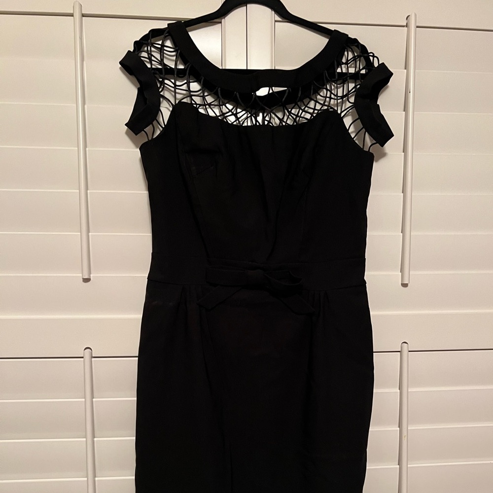 Tatyana Black Wiggle Dress